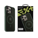 NextOne, iPhone 15 Pro Max, Pisztáciazöld, Szilikon, MagSafe, Mobiltelefon tok