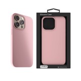 NextOne, iPhone 15 Pro, Rózsaszín, Szilikon, MagSafe, Mobiltelefon tok