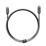 NextOne USBCX2-MET-SG 1,2m Type-C metál asztroszürke adat- és töltőkábel (USBCX2-MET-SG)