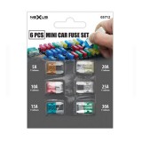 Nexus Autó biztosíték egységcsomag késes mini 6db 05712