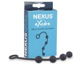 Nexus Excite - kis anális gyöngysor (4 golyós) - fekete