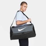 NIKE BRASILIA M TRAINING DUFFEL BAG Sport táska szürke