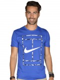 Nike court logo ss crew tee Rövid ujjú t shirt 688464-0480