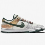 Nike - Dunk Low Multicamo Sail Cipő