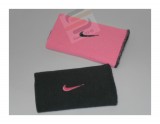 Nike eq Csuklópánt Nike premier home  away double wide wristbands osfm anthracite/polarized pink NNN03048OS