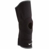 Nike eq Térdvédő Open patella knee sleeve xl black/dark charcoal 9.337.016.020.
