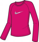 Nike Hosszú ujjú Nike essential ls top - lányka 381593-601