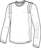 Nike Hosszú ujjú Trainng/frm/entrnmt 397257-100