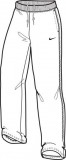 Nike Melegítő Classic ft open hem pant 417239-100