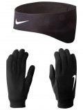Nike nike mens running thermal headband/glov Kesztyű NRC26001LG