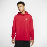 NIKE NSW CLUB HOODIE Férfi pulóver piros
