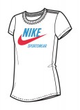Nike Póló Girls nsw tee 395488-105