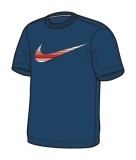 Nike Póló Miami swoosh ss tee 459827-427