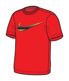Nike Póló Miami swoosh ss tee 459827-668