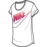 Nike Póló Nike tee-bf nike futura 589570-101