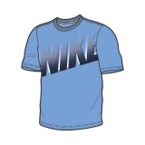Nike Póló Nike tee-nike overlay 611925-412