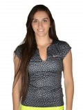 Nike printed pure top ss Tenisz top 683151-0010
