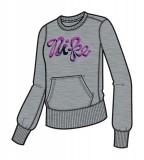 Nike Pulóver Nike ya76  nike ft ls crew -lk 451502-063