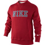 Nike Pulóver Ya76 nike ft  ls crew(yth) 506294-673