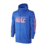 Nike Zip pulóver Nike club fz hoody-26 jdi 614768-480