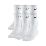 Nike Zokni, Sportzokni 6ppk cotton cushion crew-smlx SX4465-101