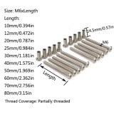 Nikkelezett M6 kerekfejű csavar - 10mm - 80mm hatszögletű foglalat, jobbmenetes bútorösszekötőkhöz