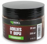 Nikl Carp Specialist - Dippelt csalizó bojli - Eper 24mm - 250g