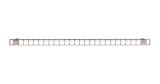 NIKOMAX 24-port Patch Panel 0,5U Grey NMC-RP24-BLANK-HU-MT