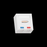 NIKOMAX falon kívüli doboz, 2 portos