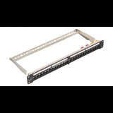 Nikomax LED-es panel 24 port 1U (NMC-RP24-LS2-1U-MT) (NMC-RP24-LS2-1U-MT)