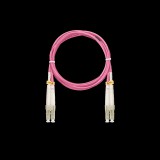 Nikomax Optikai patch kábel LC Duplex 10m - Magenta (NMF-PC2M4C2-LCU-LCU-010)