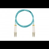 Nikomax Optikai patch kábel LC - LC, MM 50/125, OM3, duplex 5m kék (NMF-PC2M3C2-LCU-LCU-005) - Fiber Optic