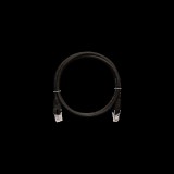 NIKOMAX patch kábel UTP, Cat5e, LSZH, 1m ,fekete NMC-PC4UD55B-010-C-BK