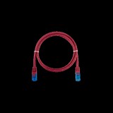 NIKOMAX Patch kábel UTP CAT6 LSOH, Essential Series, 15m, piros (NMC-PC4UE55B-ES-150-C-RD)