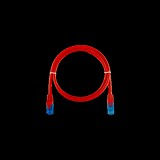 NIKOMAX Patch kábel UTP CAT6 LSOH, Essential Series, 20m, piros (NMC-PC4UE55B-ES-200-C-RD)