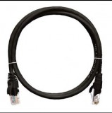 Nikomax Patch kábel UTP, CAT6, LSZH, 0,5m, fekete (NMC-PC4UE55B-005-C-BK) - UTP