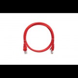 Nikomax Patch kábel UTP, CAT6, PVC, 20m, piros (NMC-PC4UE55B-200-RD) (NMC-PC4UE55B-200-RD)