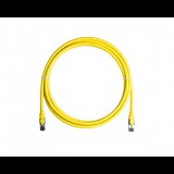 Nikomax patch kábel UTP, CAT6, PVC, 5m, sárga (NMC-PC4UE55B-050-YL) (NMC-PC4UE55B-050-YL)