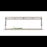 Nikomax patch panel 24 port 0.5U 19" fém árnyékolt (NMC-RP24-BLANK-HU-MT) (NMC-RP24-BLANK-HU-MT)