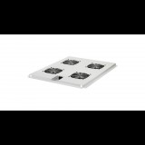 Nikomax Rack szekrény ventillátor szürke (NMR-FAN4-800-GY) (NMR-FAN4-800-GY)