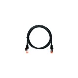 Nikomax S/FTP CAT6a RJ45 Patch kábel 5m - Fekete (NMC-PC4SA55B-ES-050-C-BK)