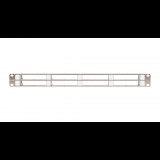 Nikomax UTP patch panel keret 1U 19" szürke (NMC-RP08-BLANK-CJ-1U-MT) (NMC-RP08-BLANK-CJ-1U-MT)