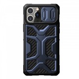 Nillkin Adventruer Case case for iPhone 13 Pro armored cover with camera cover blue