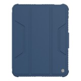 Nillkin Apple IPAD 11 (2025)  bumper pro szilikon telefonvédő (aktív flip, ütésállóság, asztali tartó) sötétkék