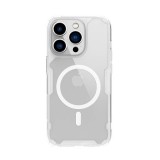 NILLKIN Apple iPhone 14 Pro nature pro magnetic védő (közepesen ütésálló, légpárnás sarok, magsafe rögzítés) átlátszó