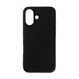 Nillkin Apple iPhone 16 super frosted pro magnetic műanyag telefonvédő (mágneses, ütésállóság, gumírozott) fekete