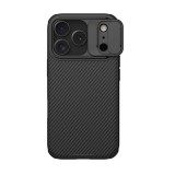 Nillkin Apple iPhone 17 Pro camshield pro magnetic műanyag védő (ütésállóság, kameravédő, mágneses, csíkos) fekete