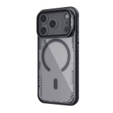 Nillkin Apple iPhone 17 Pro iceblade prop szilikon telefonvédő (ütésállóság, kameravédő, kitámasztó, magsafe) fekete