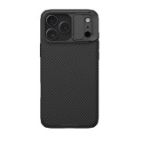 Nillkin Apple iPhone 17 Pro Max camshield pro magnetic műanyag védő (ütésállóság, kameravédő, mágneses, csíkos) fekete
