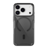 Nillkin Apple iPhone 17 Pro nature pro magnetic műanyag telefonvédő (ütésállóság, légpárnás sarok, magsafe) fekete